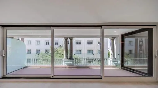 Luxurious apartments with terrace in palace building Luxurious apartments with terrace in palace building